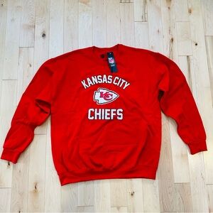 NWT Kansas City Chiefs Crewneck Sweatshirt (Adult Unisex XL)